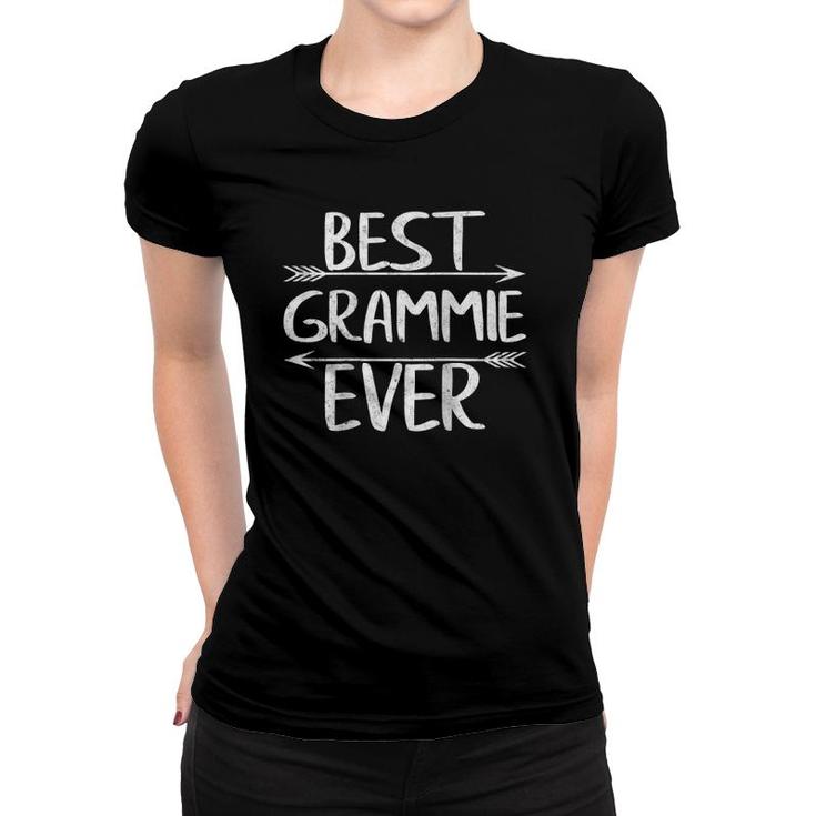 Womens Best Grammie Ever  Funny Mother's Day Christmas Raglan Baseball Tee Women T-shirt