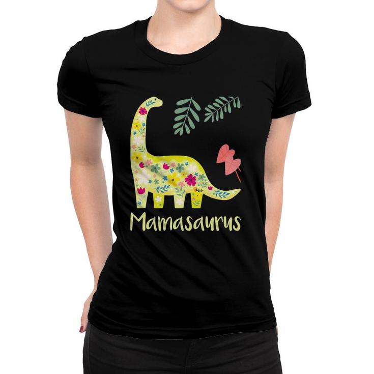 Womens Mamasaurus Cute Dino Mother Mom Dinosaur Women T-shirt