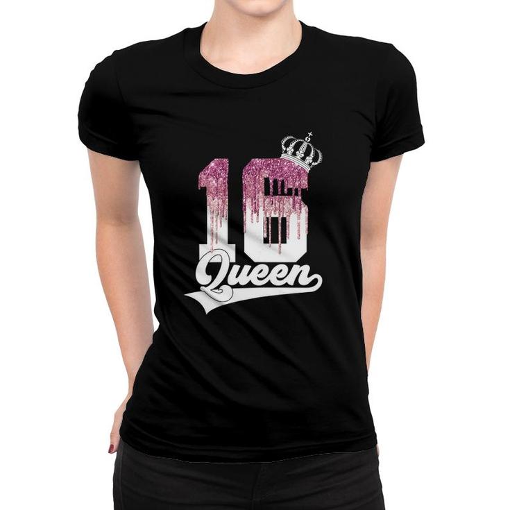 Womens Sweet 16 Queen 16Th Birthday Women T-shirt