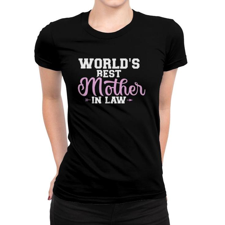 World's Best Mother-In-Law Women T-shirt