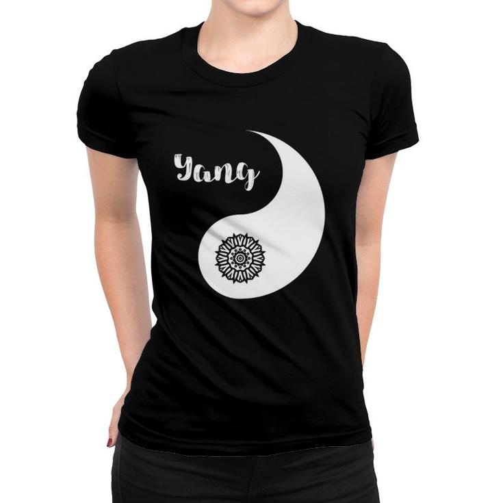 Yin & Yang  For Valentine Cute Matching Couple Women T-shirt