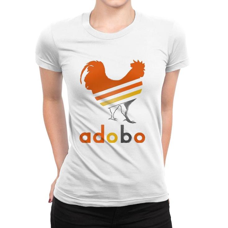 Adobo, Summer Multi-Color Stripes Style - Mother's Day Women T-shirt