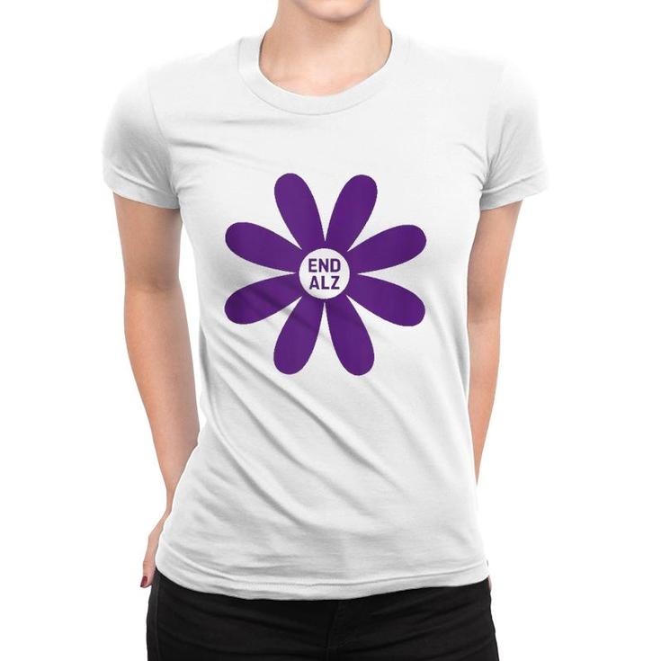 Alzheimer's Awareness T-Shirt - Purple End Alz Endalz Alzheimer's Awareness T-Shirt - Purple End Alz Endalz