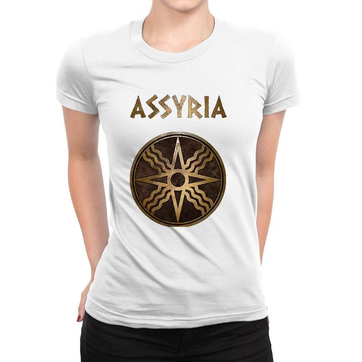Assyria Symbol Of Shamath The Ancient Sun God Women T-shirt