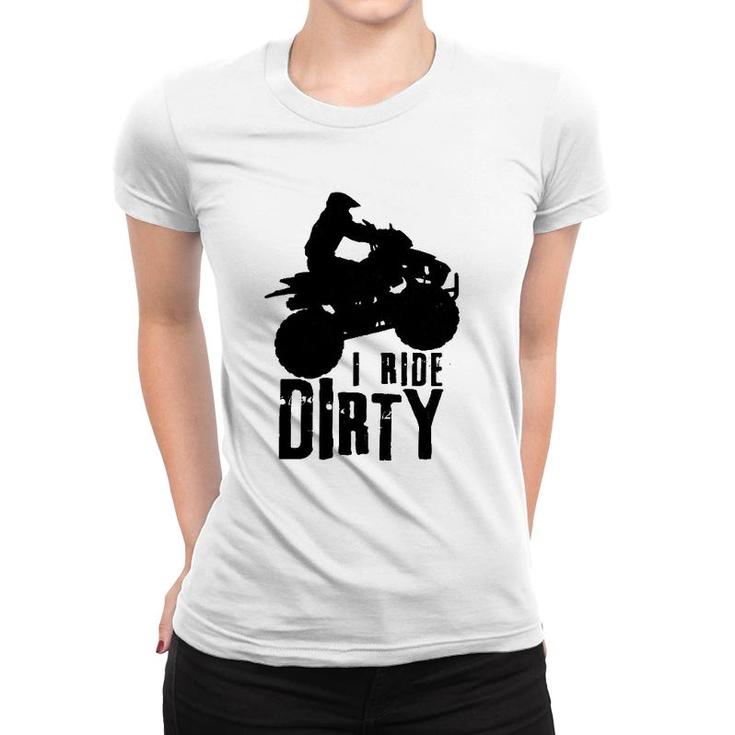 Atv 4 Wheeler Quad Bike Vintage Funny Ride Dirty Gift Men Women T-shirt