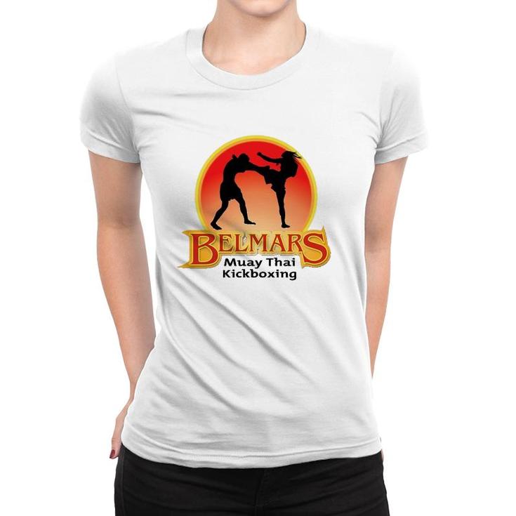 Belmars Muay Thai Kickboxing Martial Arts Women T-shirt