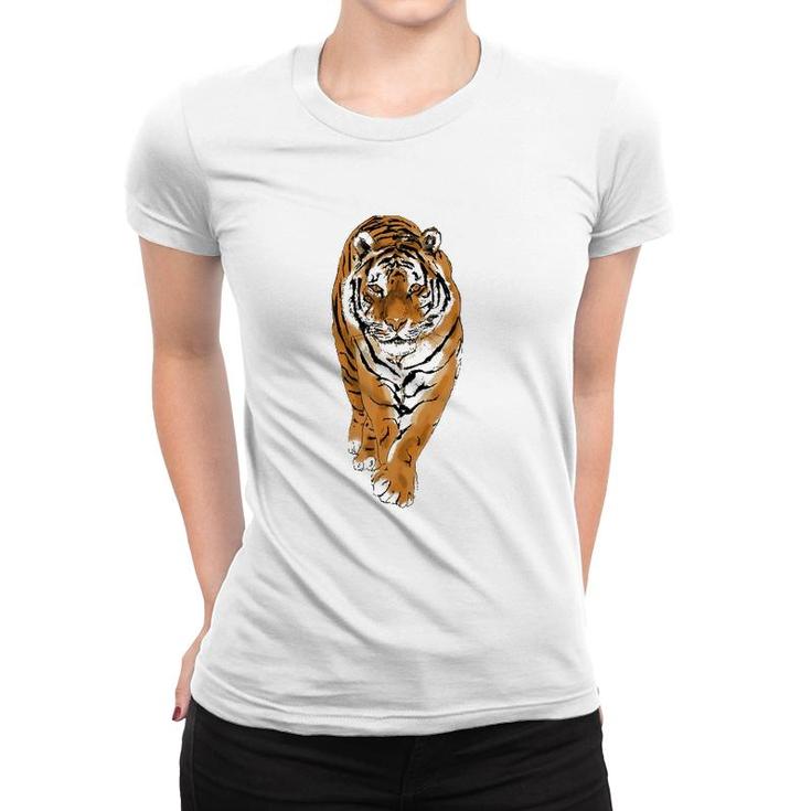 Bengal Tiger Lover Animal Lover Gift Women T-shirt
