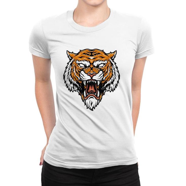Bengal Tiger Lover Vintage Gift Women T-shirt