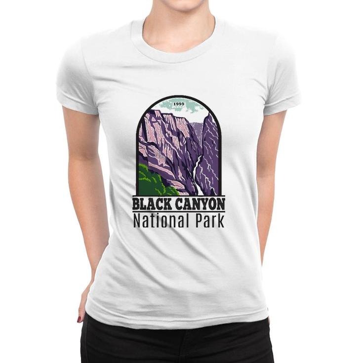 Black Canyon Of The Gunnison National Park Vintage Women T-shirt