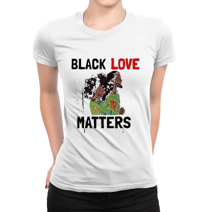 Black Love Matters Afrocentric Women T-shirt