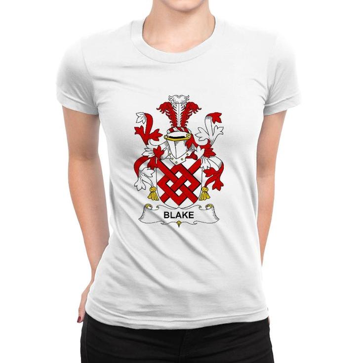 Blake Coat Of Arms - Family Crest Women T-shirt