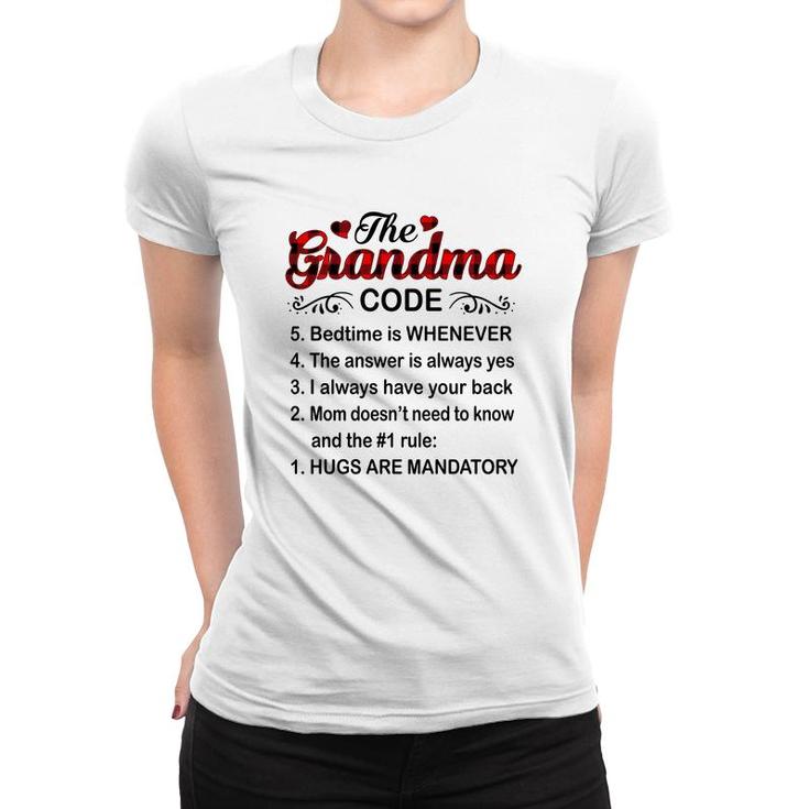 Buffalo The Grandma Code Women T-shirt
