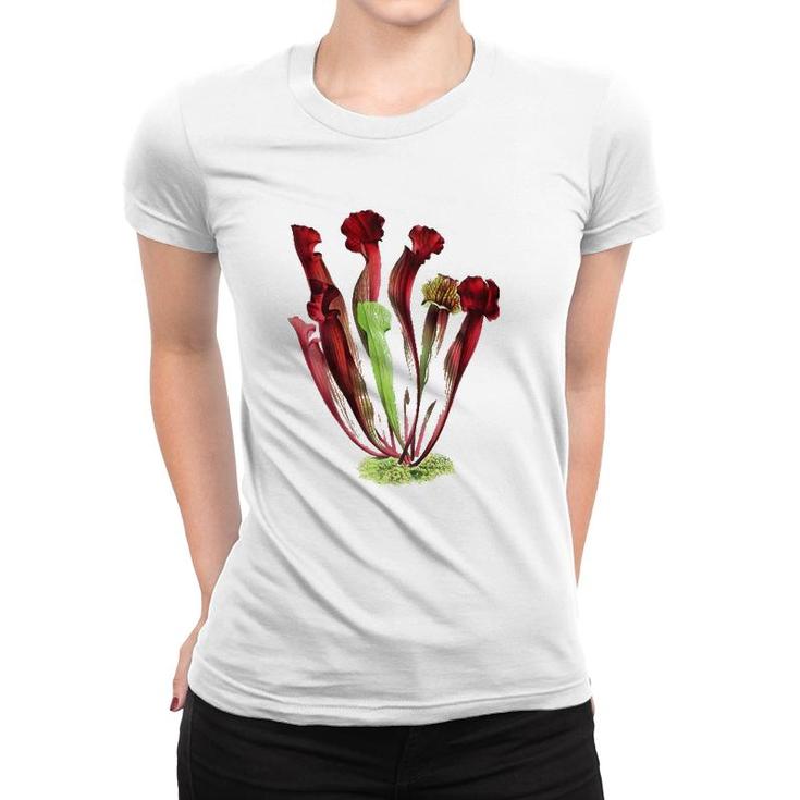 Carnivorous Plants Carnivorous Pitcher Plant Sarracenia  Women T-shirt