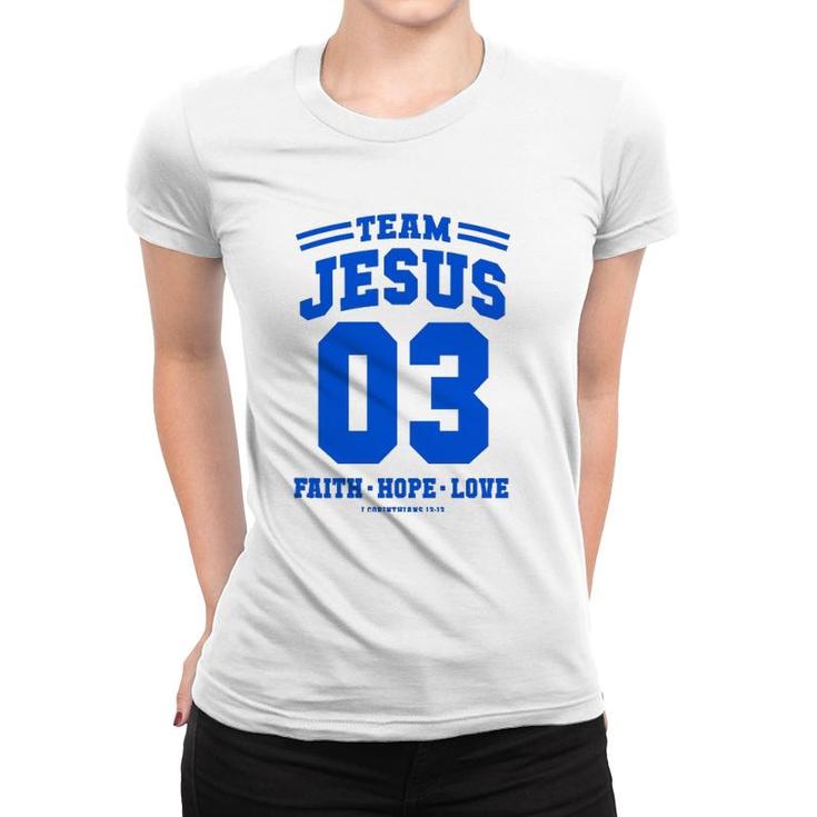 Christian Gift Team Jesus 03 Reason For The Season Christmas  Women T-shirt