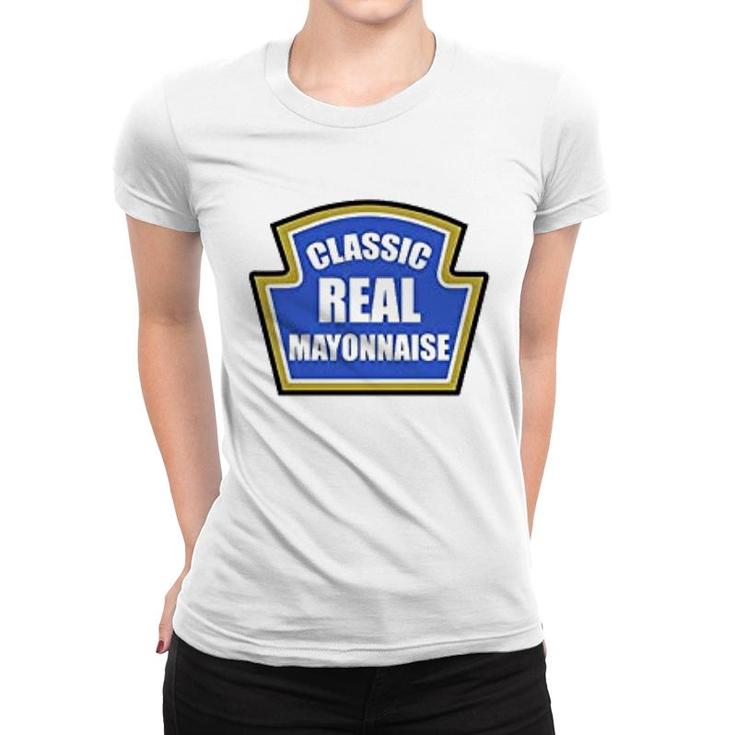 Classic Real Mayonnaise Women T-shirt