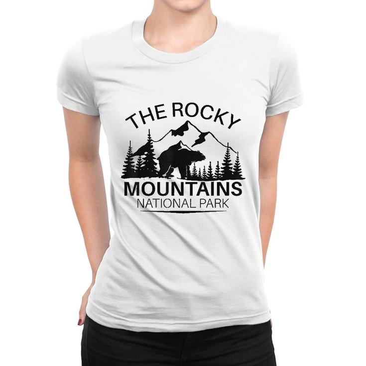 Colorado National Park Rocky Mountains National Park Women T-shirt
