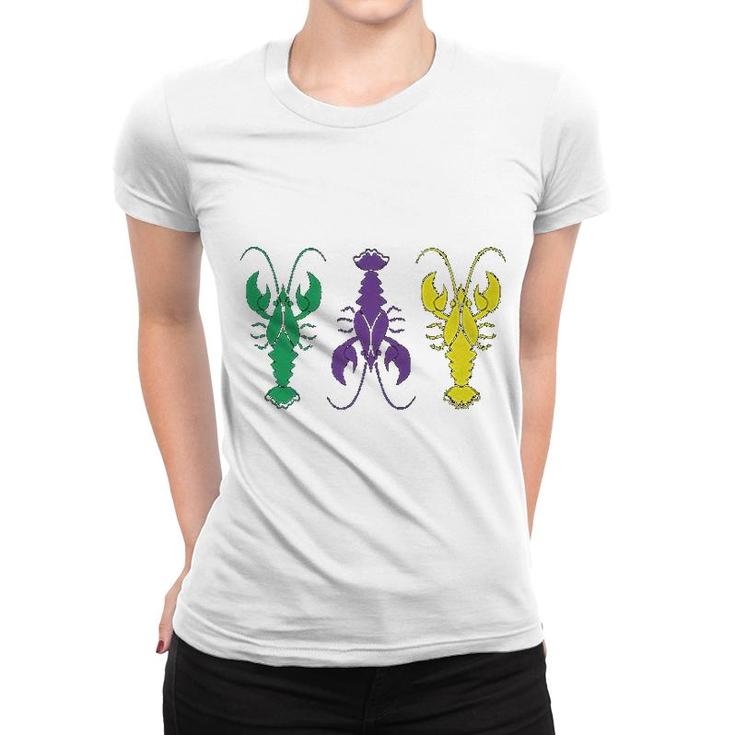 Colorful Crawfish Women T-shirt