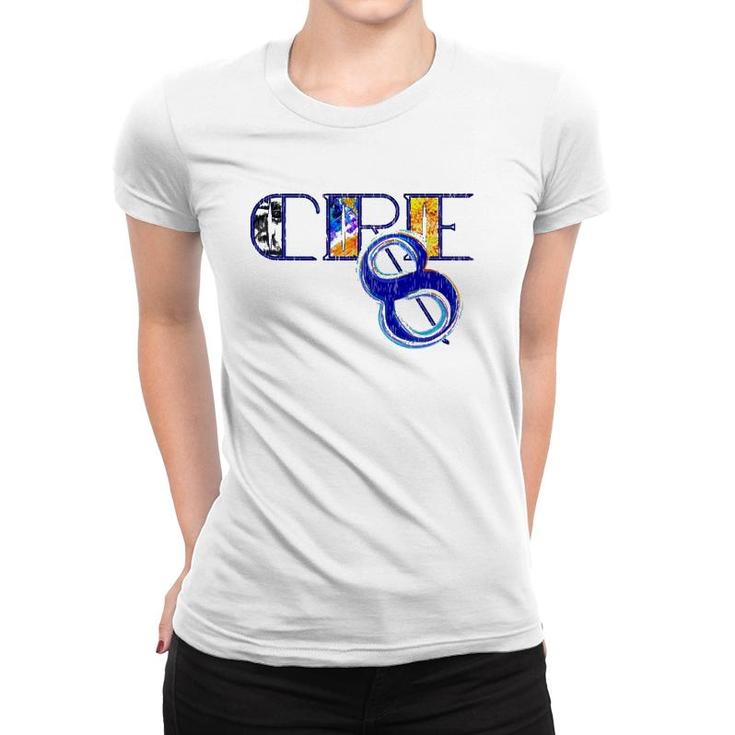 Colorful Cre8 Create Inspirational And Motivational Art Women T-shirt