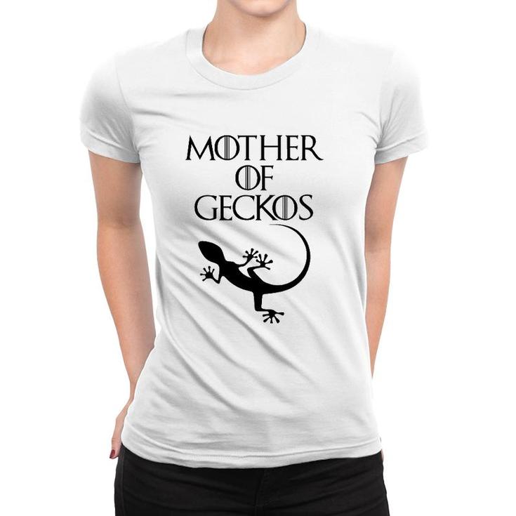 Cute & Unique Black Mother Of Gecko Women T-shirt