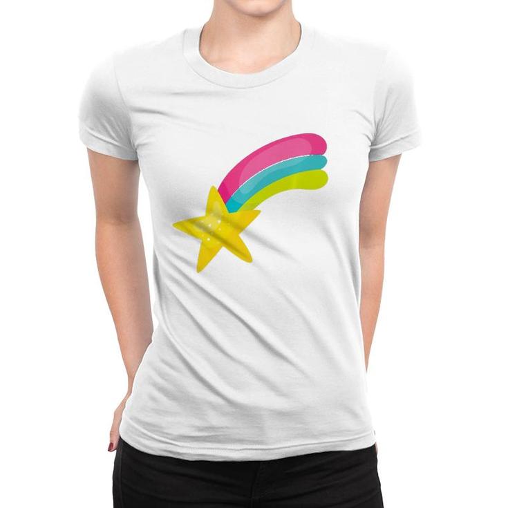 Cute & Unique Rainbow Star & Gift Women T-shirt