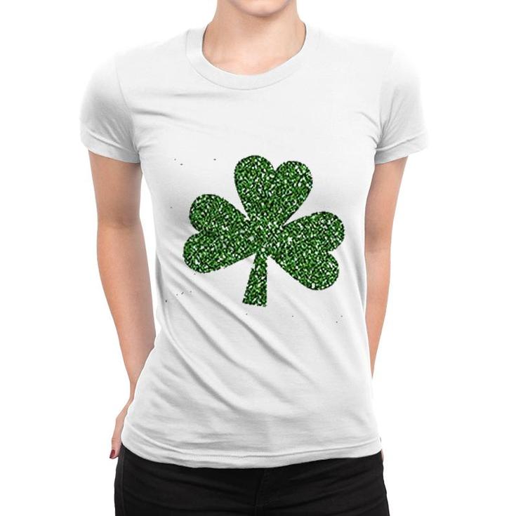 Cute Graphic Irish Shamrock Holiday Women T-shirt