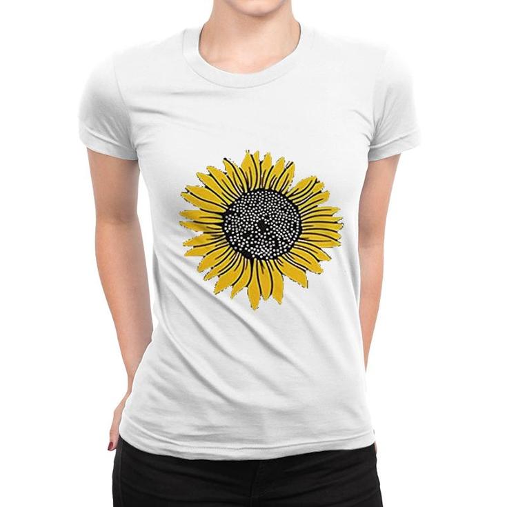 Cute Sunflowers Print Women T-shirt