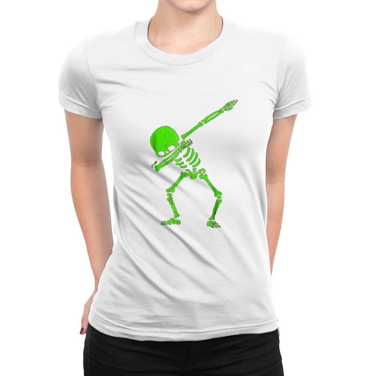 Dabbing Skeleton Women T-shirt