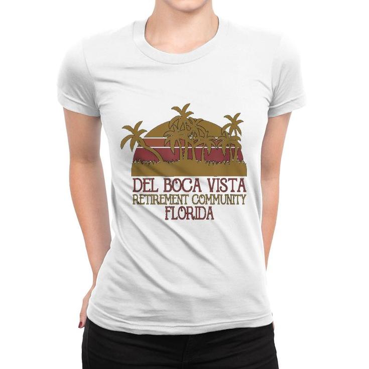 Del Boca Vista Retirement Community Women T-shirt