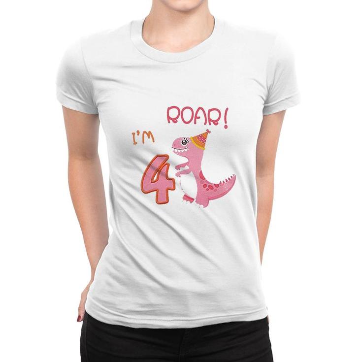Dinosaur Themed Party Gift Women T-shirt