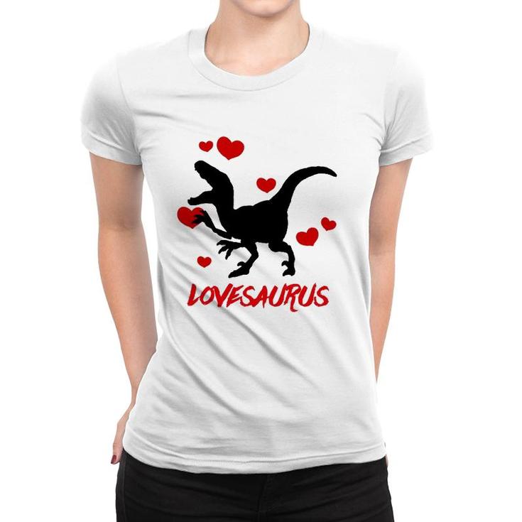 Dinosaur Valentine  Funny Valentines Day Gifts For Kids Women T-shirt