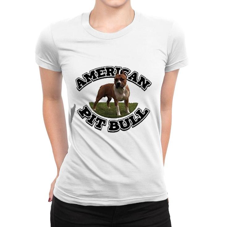Eddany American Pitbull Women T-shirt