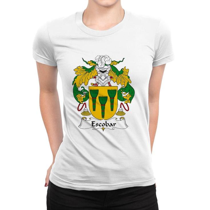 Escobar Coat Of Arms Family Crest Women T-shirt