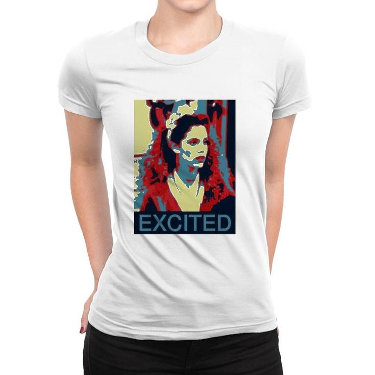 Excited Classic Hope 1980S Fashion Trends Women T-shirt