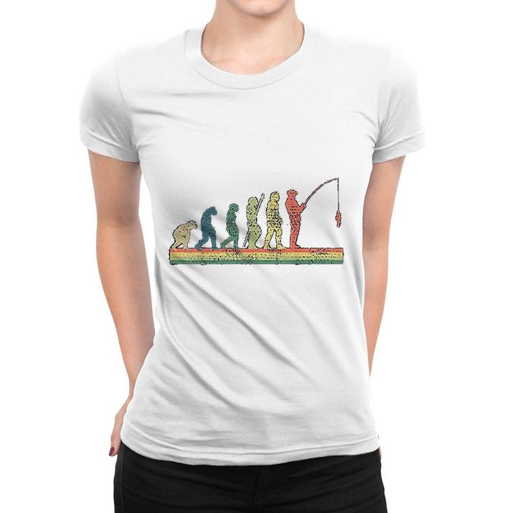 Fishing Fisher Funny Angler Gift Women T-shirt