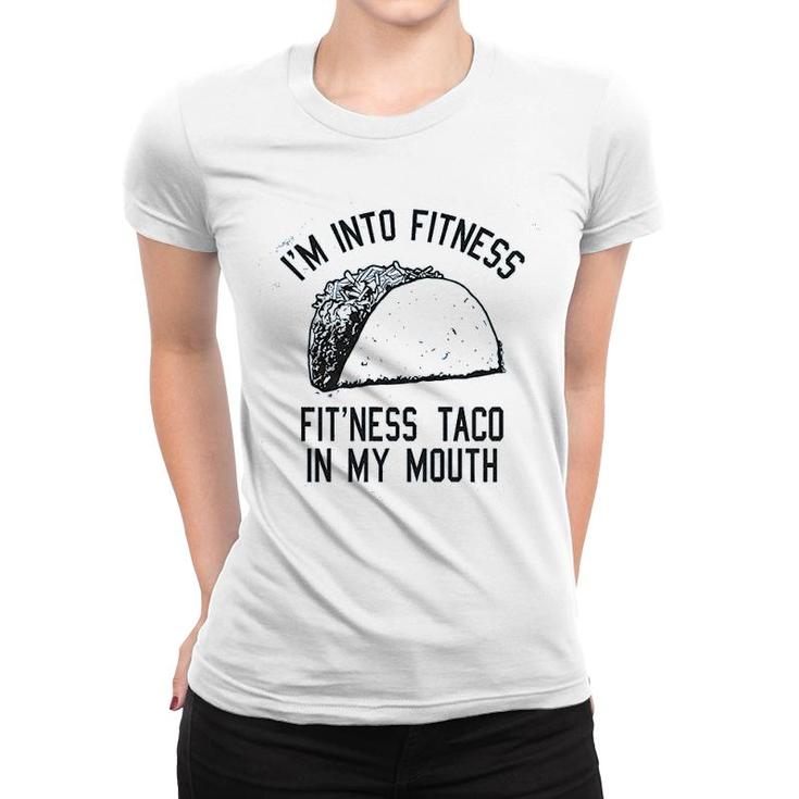 Fitness Taco Women T-shirt