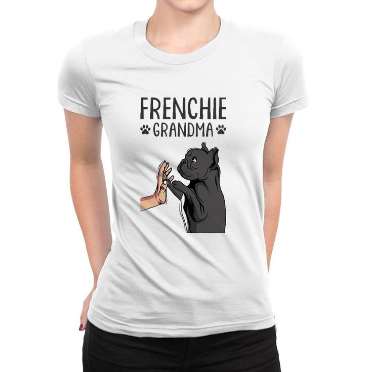 French Bulldog Grandma Frenchie Dog Lover Womens Women T-shirt