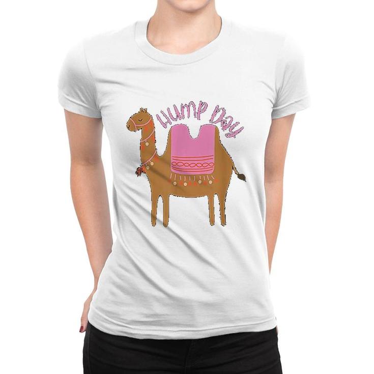 Funny Hump Day Quote Shirt Camel Cute Girls Women Tshirt