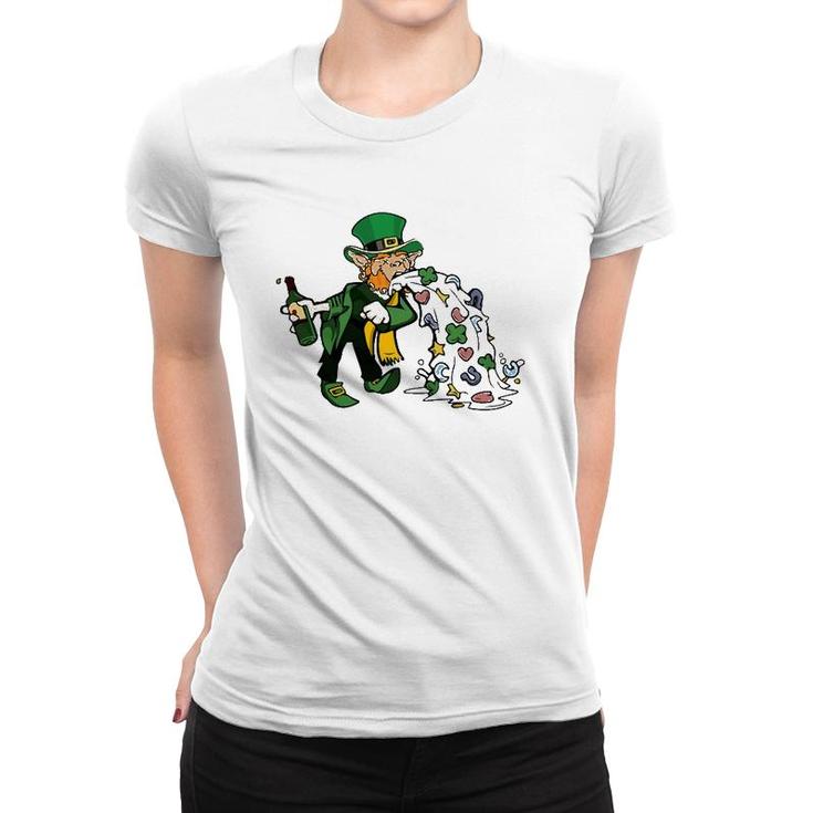Funny Leprechaun St Patrick's Day Party Irish Leprechaun Women T-shirt