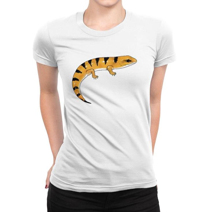 Funny Pet Peter's Banded Skink Lizard Reptile Keeper Gift Women T-shirt