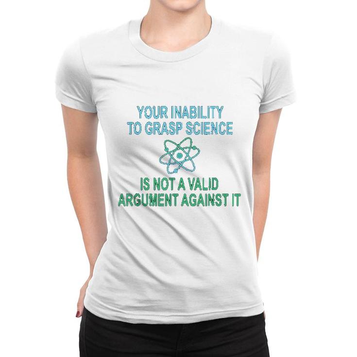Funny Pro Science Advocate Scientific Women T-shirt