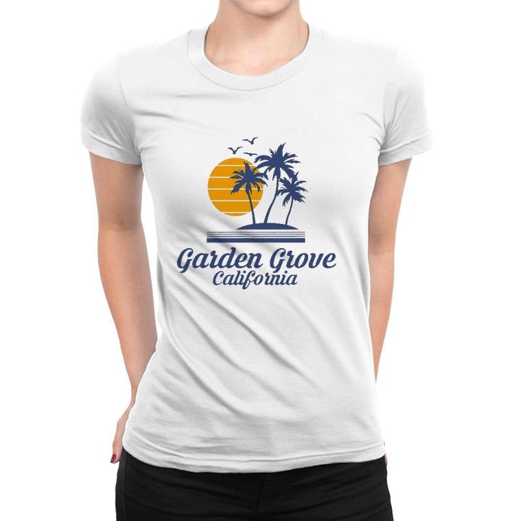 Garden Grove California Ca Beach City State Tourist Souvenir Women T-shirt