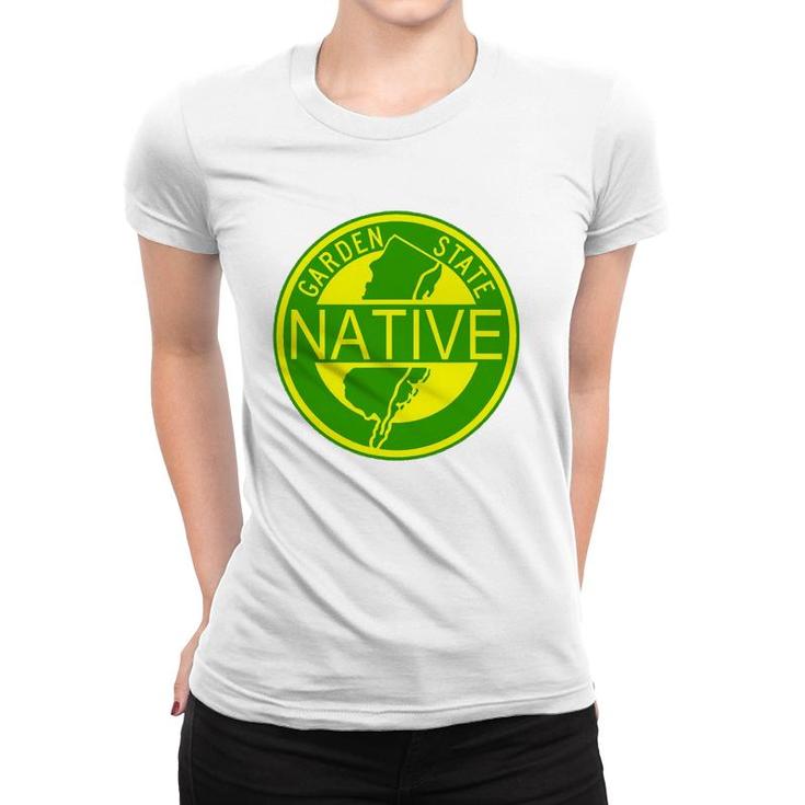Garden State New Jersey Native Parkway Shore Women T-shirt