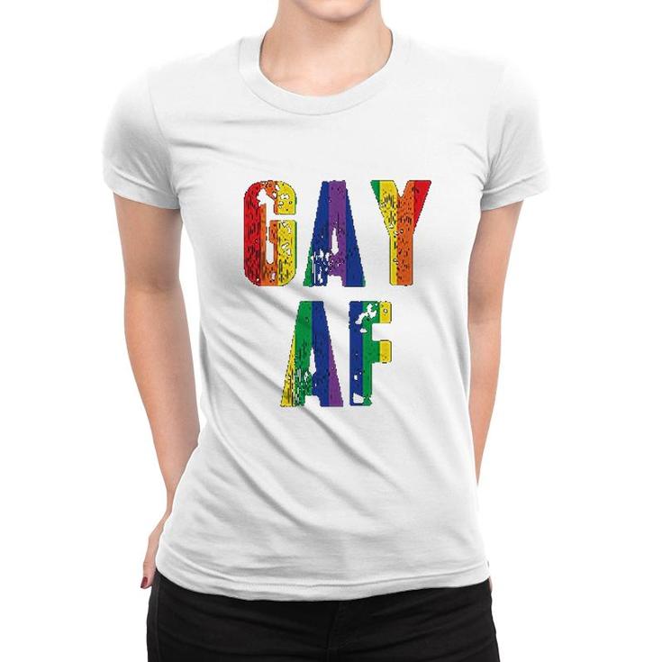 Gay Af Women T-shirt