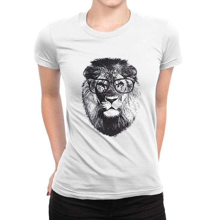 Geek Lion King Of Jungle Women T-shirt