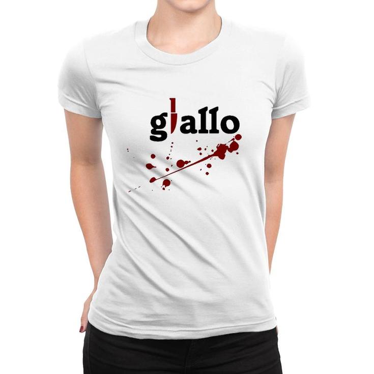 Giallo Italian Horror Movie T Women T-shirt