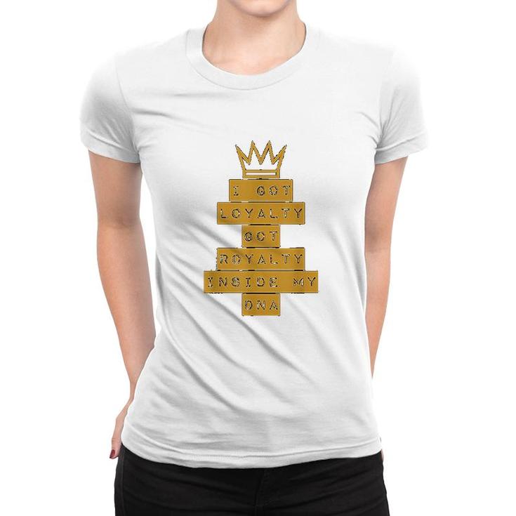 Gold Royalty Hebrew Israelite Judah 12 Tribes Torah Women T-shirt