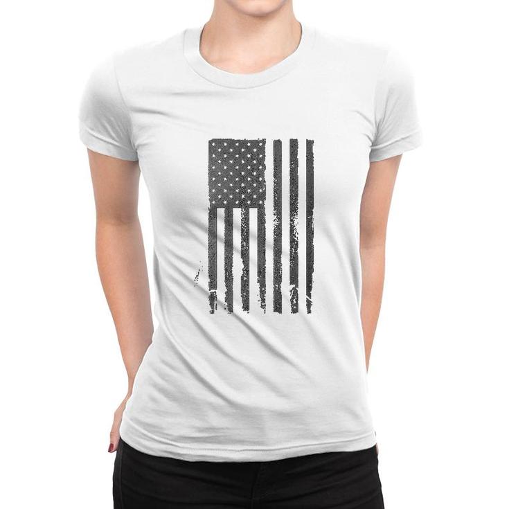 Grunt Style America Patriotic Flag Women T-shirt