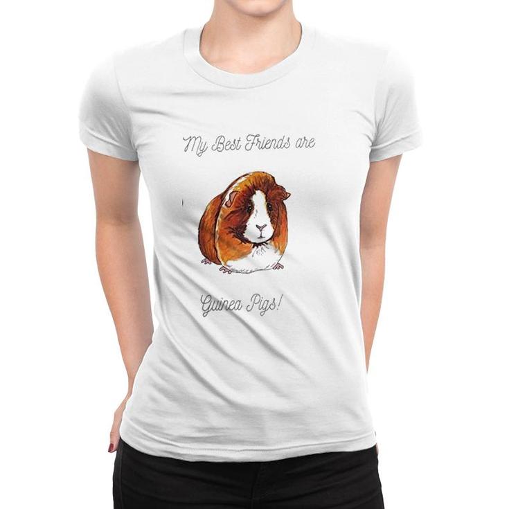 Guinea Pig Best Friends Women T-shirt