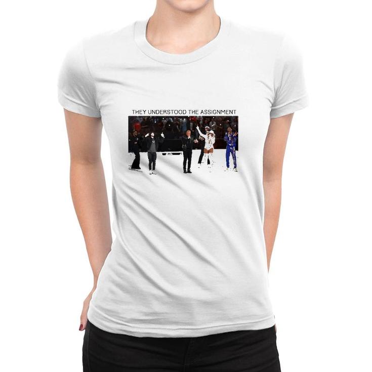 Halftime Show They Understood The Assignment Women T-shirt