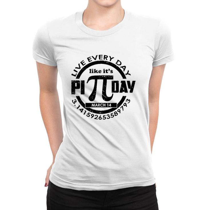 Happy Pi Day Funny 314 Math March 14 Women T-shirt